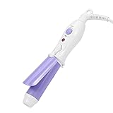YUYTE Mini Bang Curling Irons, Kid Curler Mini Ceramic Hair Curler, 1.02inch, Ceramic, Purple, Corded Electric, 200 degrees Celsius, For Travel Use