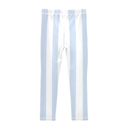 GuoChe Blue Vertical Stripes Teen Girls Shorts Cotton Cartwheel Shorts Lounge Pants Under Skirt2