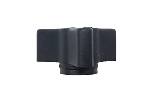 Taytools 770832 Lot 10 Each 1/4-20 Female Thread Tri-Star Knobs 1-3/16 Inch Wide By 11/16 Inch High With Solid Brass Through Inserts #TOP3