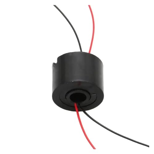 Connecteur de bague collectrice électrique rotatif creux de 7mm à 2 canaux pour signaux stables
