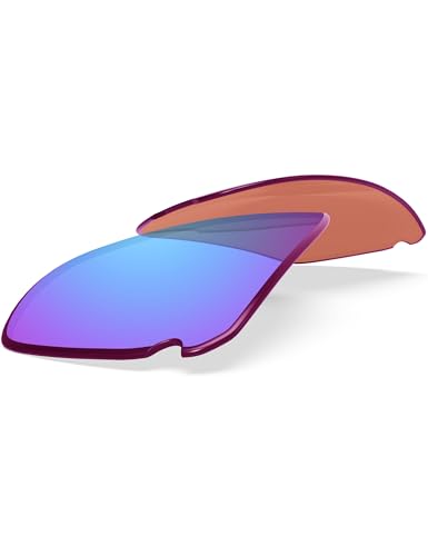Image of BLAZERBUCK Replacement Lenses & Nose Pads Piece for Oakley RPM Squared OO9257 /RPM Edge OO9250 Sunglass