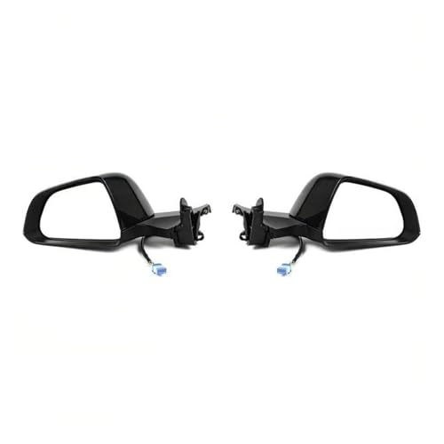 Rétroviseur Tesla Model 3 pliable noir 12 broches avec mémoire de forme pour modèles 2017-2021
