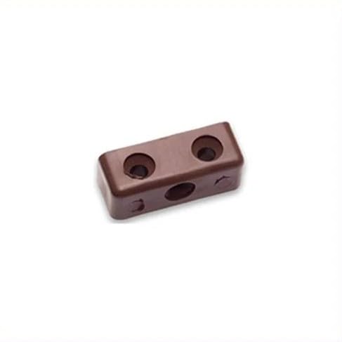 TradeBoxDirect Modesty Blocks Kitchen Cabinet Cupboard Joint Connector (Brown [1000 Pack])