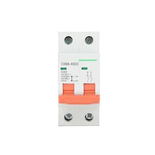 Protector sobrecorriente solar M2P 63A contra cortocircuitos en instalaciones de placas de 500v 5