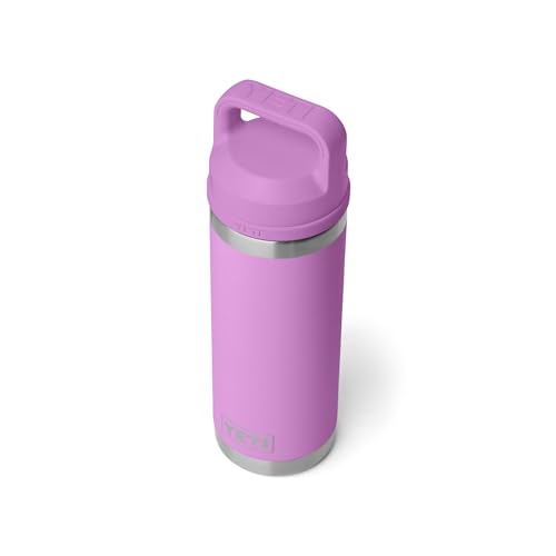 Image of YETI Rambler 18 oz Bottle, Leakproof, Vacuum Insulated, Stainless Steel with Chug Cap, Desert Bloom