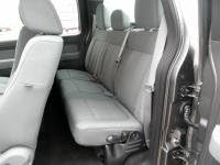 Durafit Seat Covers, Made to fit 2011-2013 F150 Front/Back Seat Covers. Front 40/20/40 Split Seats, Rear Solid Backrest 60/40 Split Bottom Bench Seat. Black Endura Gray Endura Inserts,All Gray Endura