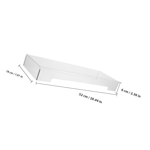 Protector de teclado de acrílico blanco antipolvo Alipis fácil de limpiar 2