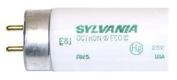 ほたる FO25/841/ECO Sylvania 22140 25 Watt T8 Fluorescent G13 Base