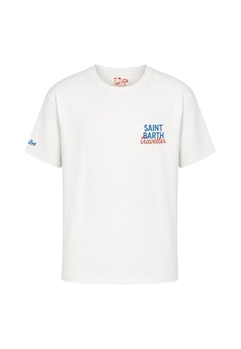 T-shirt Saint Barth Mc2 DLR0001 manches courtes homme coton