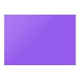 sourcing map 10 Stück. Farbfolien Gel Farbige Farbfilm hitzebeständige Transparente Farben für LED Licht Scheinwerfer Foto Studio Blitz Party schmücken DIY Lila