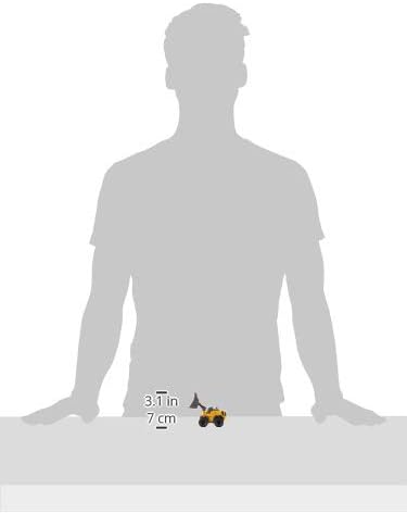 Miniatura 7 de Dickie Toys Volvo Micro Builders - Juego de 3 juguetes para construcción, excavadora, juego de 3 vehículos de construcción, 2 diseños diferentes,