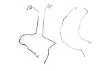 The Stop Shop Stainless Steel Front Brake Line Kit. Compatible with 1981-87 Chevy/GMC C10 & C15 Power Disc Short bed 2wd Trucks