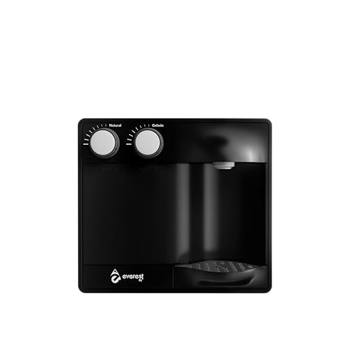 Purificador de Água Refrigerado por Compressor Everest Fit Preto 220V/60Hz