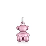 TOUS Colgante Oso Mediano para Mujer de Acero, Colección Bold Bear