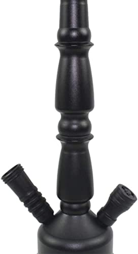 XJHYJS Hukahn Mit Schläuchen, Ca. 43 cm Inkl, Parteiraucher Set Schwarz, Ohne Nikotin – Bild 5