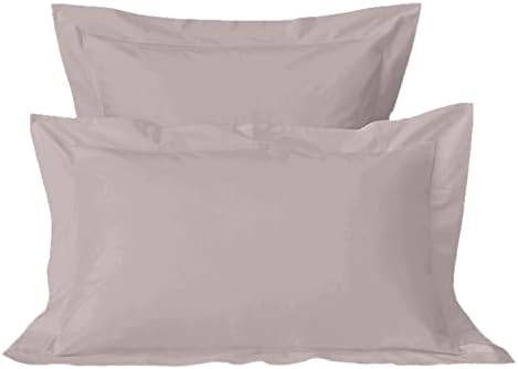 Pizuna Pure Combed Cotton Emperor Fitted Sheets White, 600 Thread Count 100% Long Staple Cotton Emperor Fitted Sheets 200x200cm, Sateen Weave Emperor Fitted Sheet Extra Deep 40 cm 1 PC