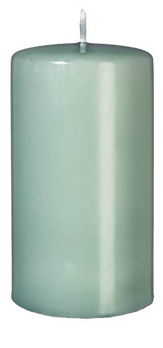 Stumpenkerzen Seemoos Seafoam 8 x 8 cm, 4 Stück Cover