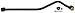 MOOG DS1235 Front Suspension Track Bar Suspension Track Bar for Jeep Wrangler