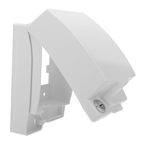 Cubierta para Enchufe de Pared Tipo 86 de plástico blanco para baño 2