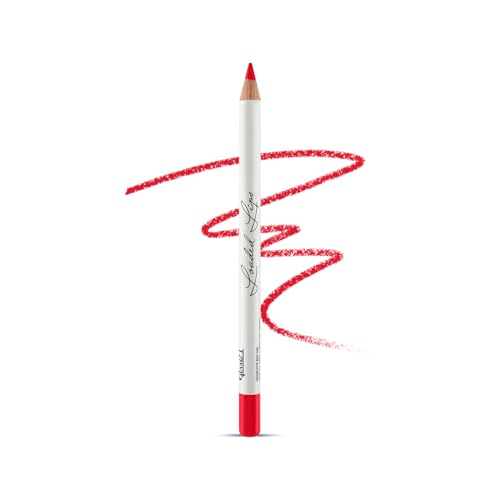 Image of Glam21 Loaded Lips Matte Lip Liner For Clean Contoured Lip | Creamy, Easy Slide Formula | Renders Perfect Pout & Long-Lasting | Waterproof | Transfer-Proof Matte Finish | One-Stroke Color Application | Non-Drying | Shade - 06 Charlotte Red