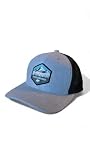 Pacific Northwest Trucker Hat w/mesh Backing and Pacific Northwest Woven Patch (Heather Grey/Black)