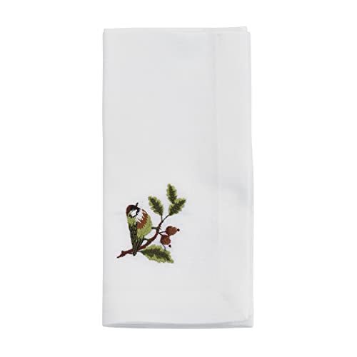 Servilletas Saro Lifestyle Bordadas Bluebird 20x20 P4 miniatura 1