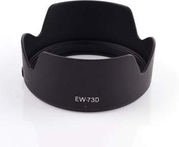 FND Camera Lens Hood Replacement for Canon Camera Lens, Bayonet Mount, Made ABS (Canon EF-S 18-135mm f/3.5-5.6 is USM(ONLY) EW-73D)