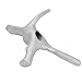 SPYMINNPOO Fencing Foil Epee Handle, Left Hand Grip Insulate Alternative Sword Handle Bare Replacement Grip