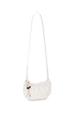 Desigual Umhängetasche Half Logo Raffia Waverly Phone Beige Crude creme