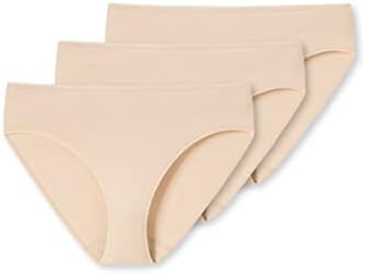 Schiesser Women's 3 Pack Briefs Organic Cotton - 95/5 Organic