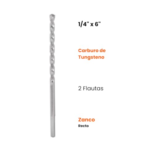 Broca para concreto 1/2 x 6 11 Imagen adicional