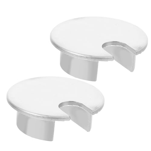 VILLCASE Desk Cable Hole Plug Zinc Alloy Round Wire Grommet Hole Covers for Desktop