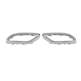 Terminali di scarico Per Mercedes Per Benz ABCE GLC CLS Classe W177 W247 W205 W213 X253 C257 Finiture di copertura della punta di scarico cromate lucide Tubo scarico modificato