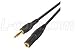 L-com CTL 3.5mm (1/8") Stereo Cable (m/f, 50 feet)