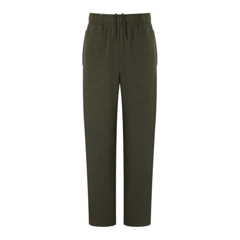 Slazenger Mens Khaki Marl Fleece Pants Cover