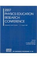 2007 Physics Education Research Conference: v. 951 (AIP Conference Proceedings)