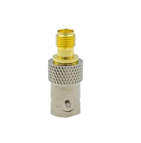 Convertisseur coaxial BNC mâle femelle Q9 Type 4 en métal nickelé