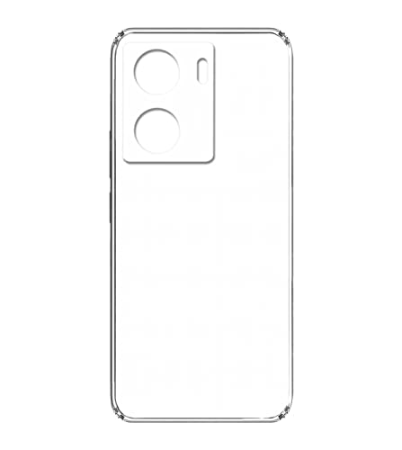 Image of Soft Silicone TPU Back Cover Compatible with iQOO Z7 5G