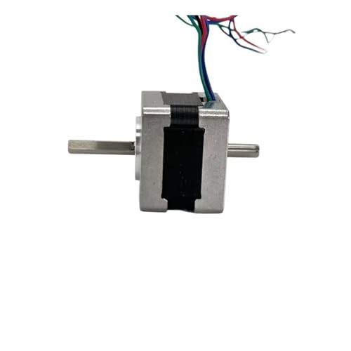 Moteur pas à pas NEMA14 à double arbre de 28mm pour projets CNC - 2