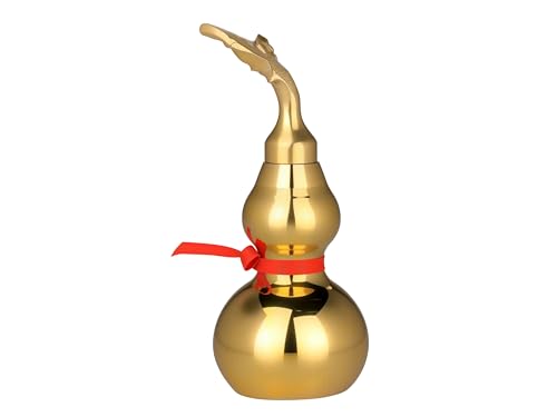 I-MART 4 Inch Brass Wu Lou Hu Lu Calabash Gourd Chinese...