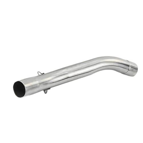 Échappement moto 51mm haute finition avec raccord intermédiaire pour Kawasaki ZX6R 2009-2017