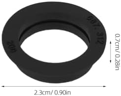 Hemobllo 30pcs Rubber Parking Sensor Gaskets Built in Base for Rear Bumper image 5