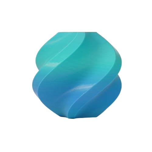 Image of Bambu Lab 3D Printer Filament - Ocean to Meadow Gradient PLA, 1kg Spool | Compatible with 3D Printers