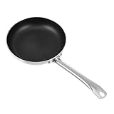 ABOOFAN Bratpfanne mit Griff, tragbar, mit Griff, Antihaftbeschichtung, für die Küche zu Hause