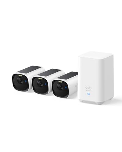 Amazon.com: eufy Security eufyCam E40 3-Cam Kit (HomeBase 2