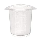 Dyn-A-Med 80096 Polypropylene Tri-Pour Disposable Beaker, 400mL Capacity (Case of 100)
