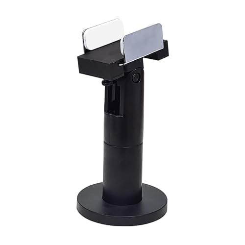 SHALONYOU Accesorio práctico for Soporte de máquina POS con Soporte for Lector de Tarjetas de crédito Negro con inclinación y for Escritorio de almacén de supermercado y Biblioteca