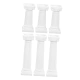 Columna romana decorativa: el adorno está fabricado con material duradero, muy duradero y no es fácil de dañar, juguete del pilar romano.