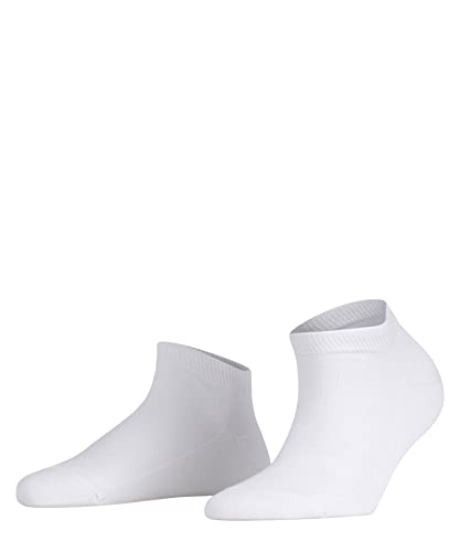 Image of FALKE Women's Family Cotton Sneaker Socks, White, 8-10.5