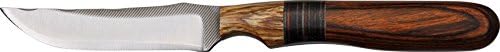 Anza Knives NK Small Clip Point Hunter with Wood Handles